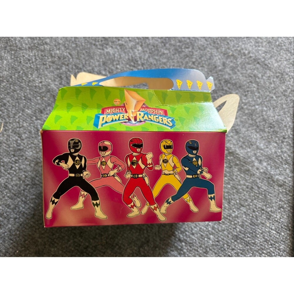 Power Rangers Fast Food Box Vintage 90s Mello Smello Rare